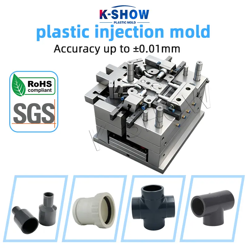 Upvc Plastic Pipe Fitting Mould For Construction